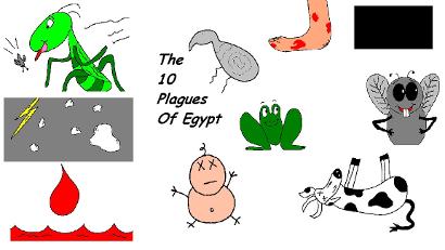 10 Plagues of Egypt Free Sunday School Lessons for kids by Church House Collection