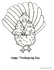 Turkey Coloring page, Turkey Eating Sucker Coloring Page