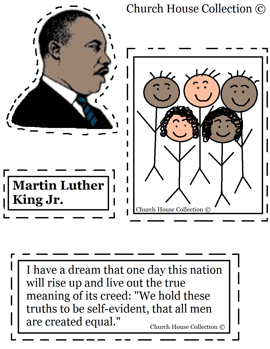 martin luther king jr activities for kids