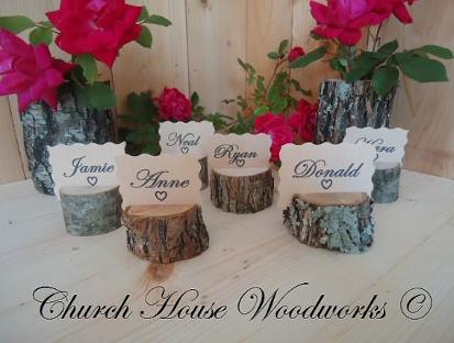 Rustic Table Number Holders For Rustic Weddings Wooden Place Card Holders Barn Weddings Country Weddings