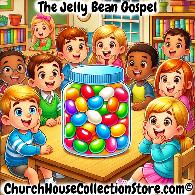 The Jelly Bean Gospel by Church House Collection Store. The Day The Jelly Beans Taught Me About Jesus.