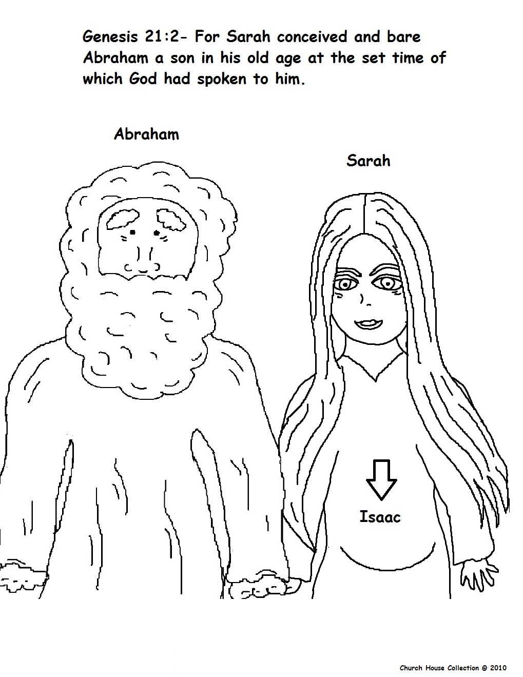 abraham and lot coloring pages